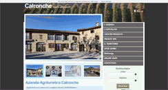 Desktop Screenshot of calronche.it